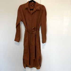 Uno Qlo Corduroy Short Dress